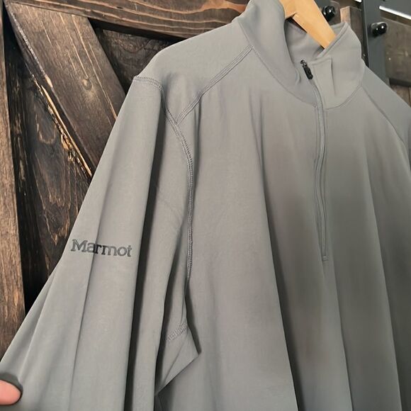 Marmot Men's Harrier Half-Zip Pullover Sz-Large - Picture 5 of 14